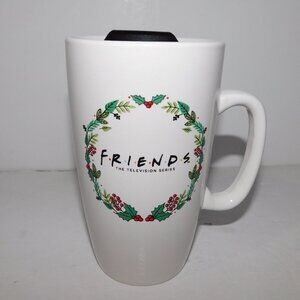 Friends The Television Series Christmas Holiday Ceramic Travel Mug